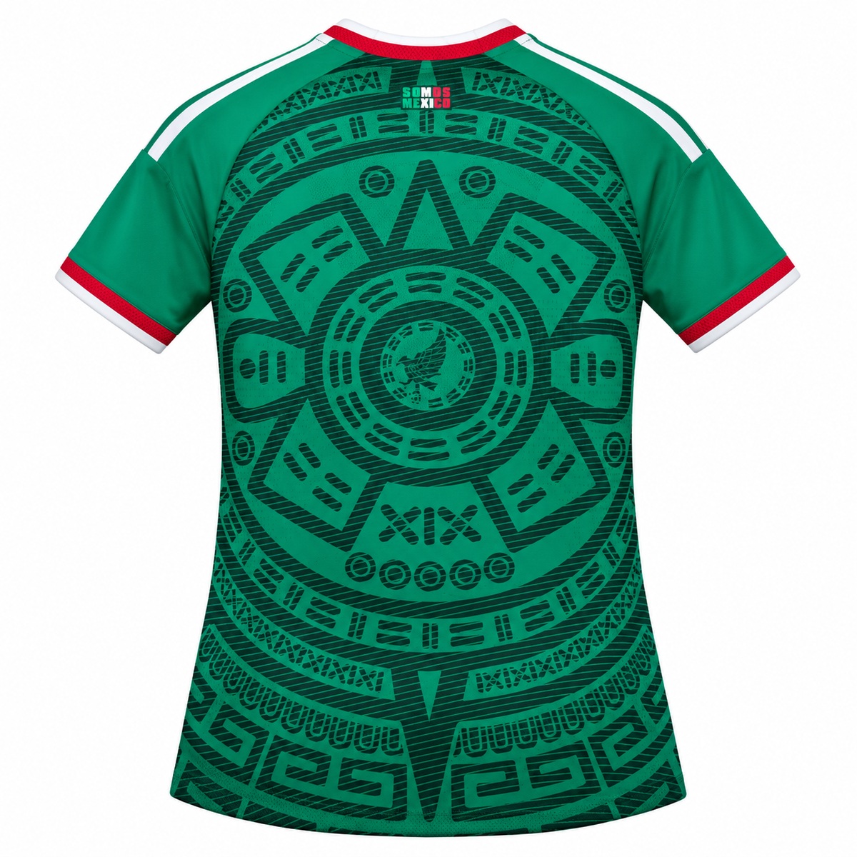 Camiseta Mujer México Mundial 2026 - 1ª Equipación - Trasera