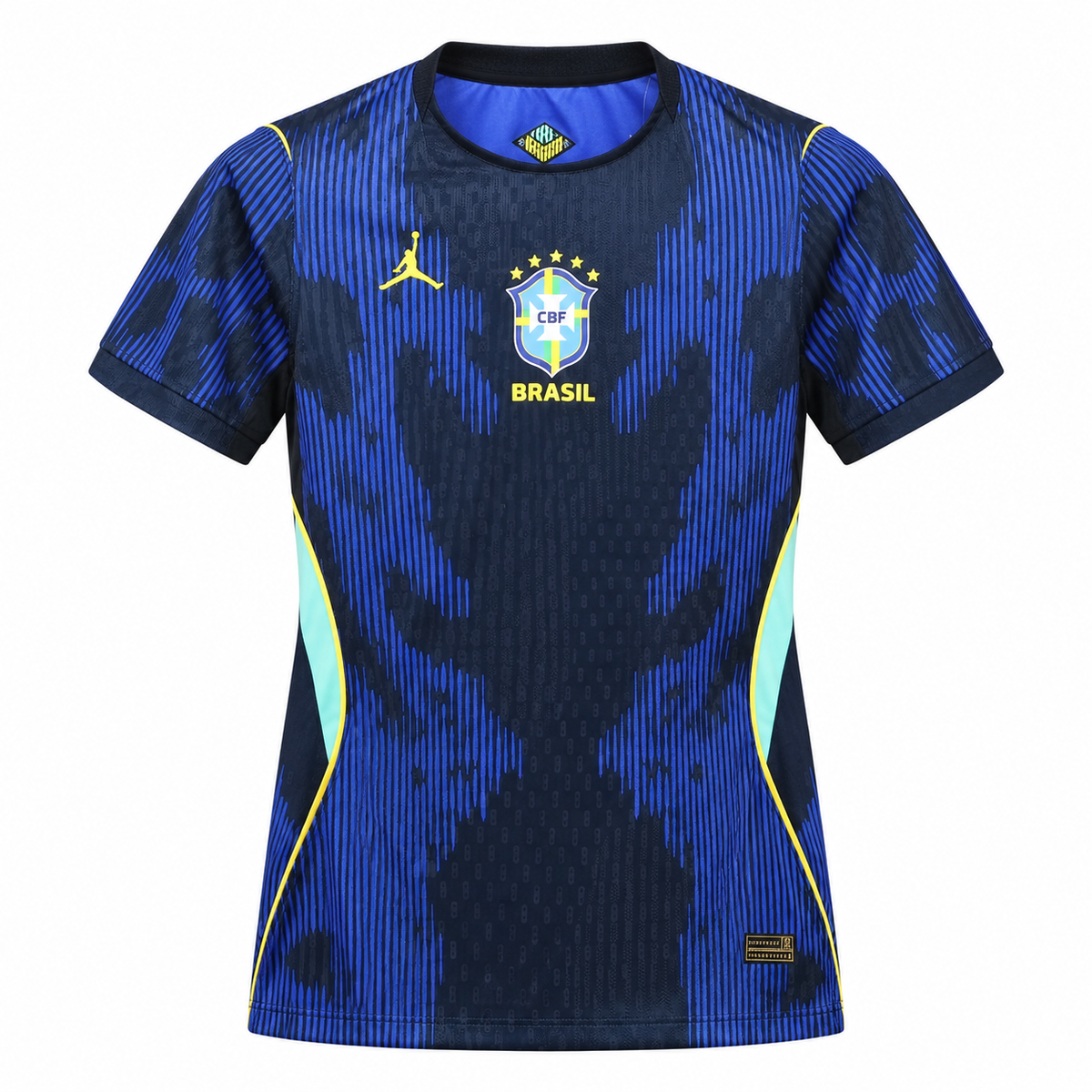 Camiseta Mujer Brasil Mundial 2026 - 2ª Equipación, frontal