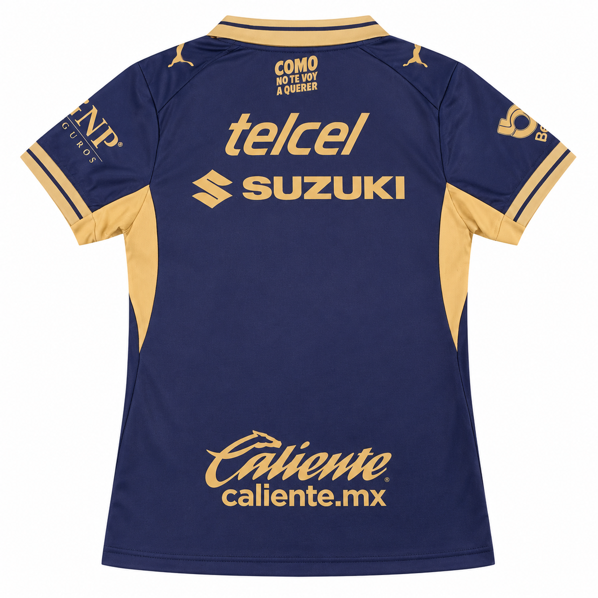Camiseta Mujer Pumas UNAM 2026/27 - 1ª Equipación, trasera