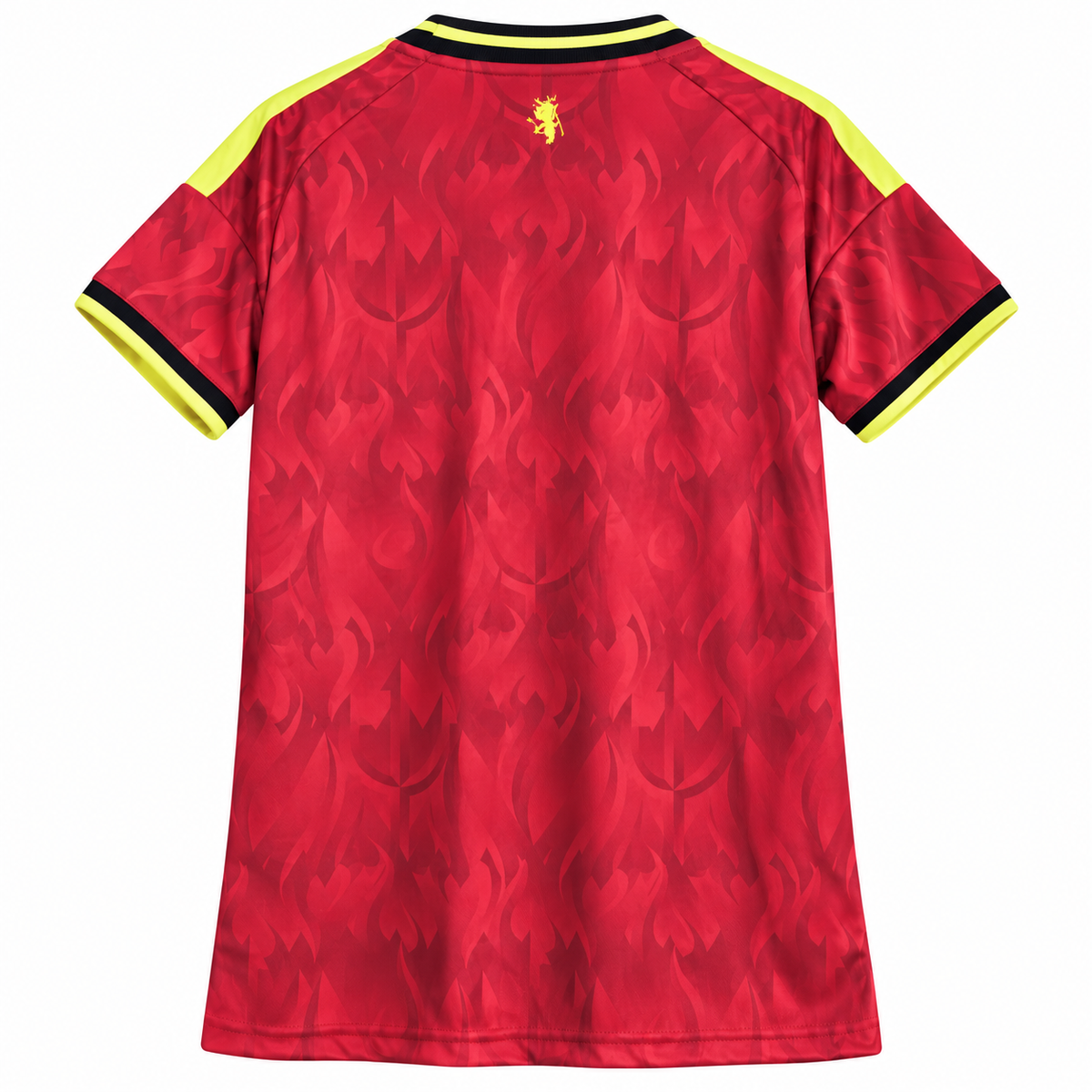 Camiseta Mujer Bélgica Mundial 2026 - 1ª Equipación, trasera