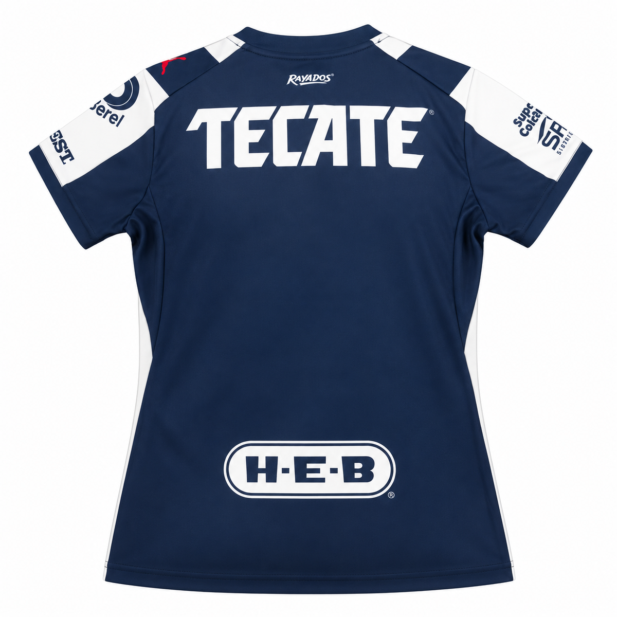 Camiseta Mujer Rayados de Monterrey 2026/27 - 1ª Equipación, trasera