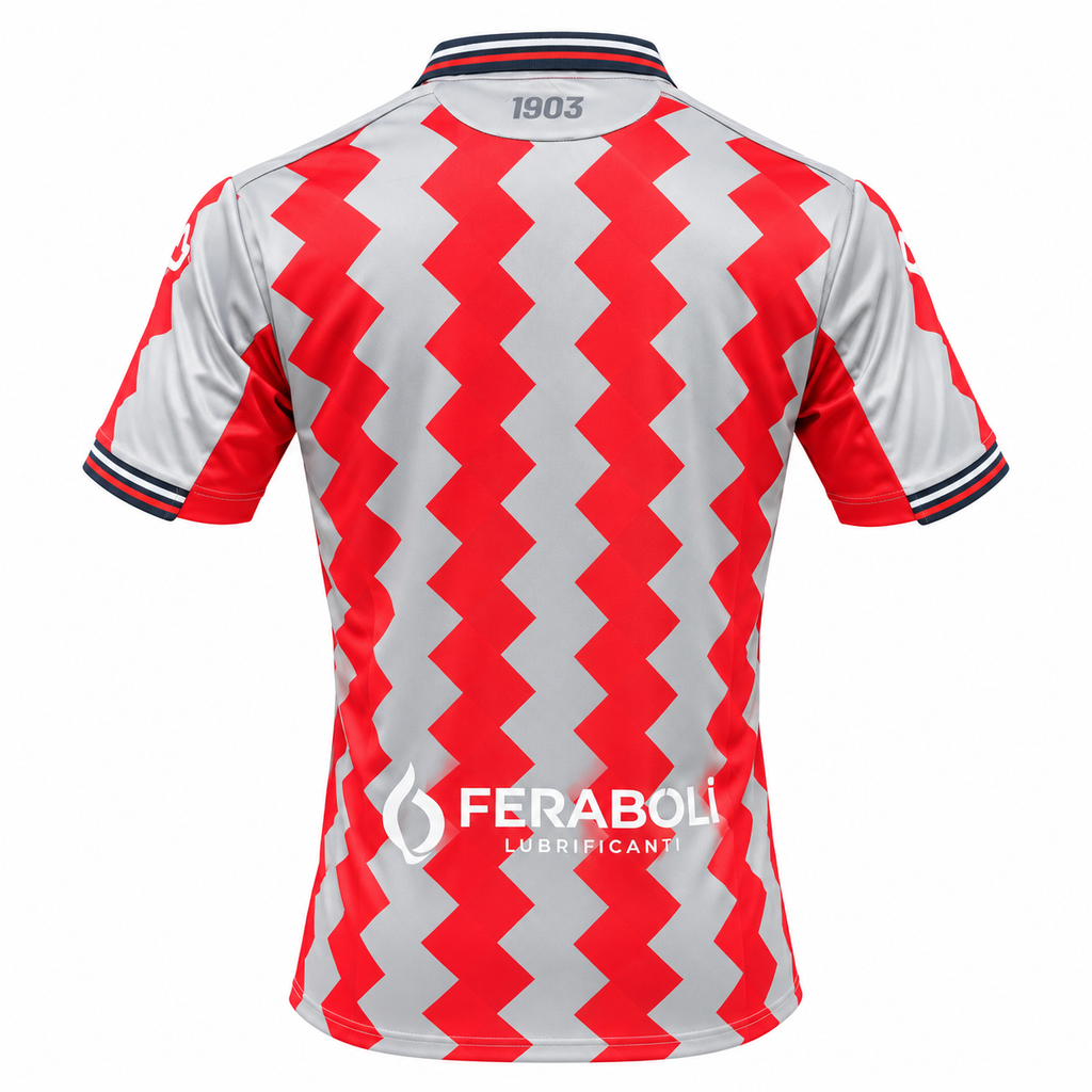 Camiseta Cremonese 2026/27 - 1ª Equipación - Trasera