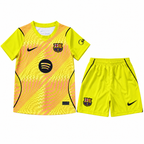 Conjunto Infantil FC Barcelona 2026/27 - 1ª Equipación Portero (Alternativa) - Frontal