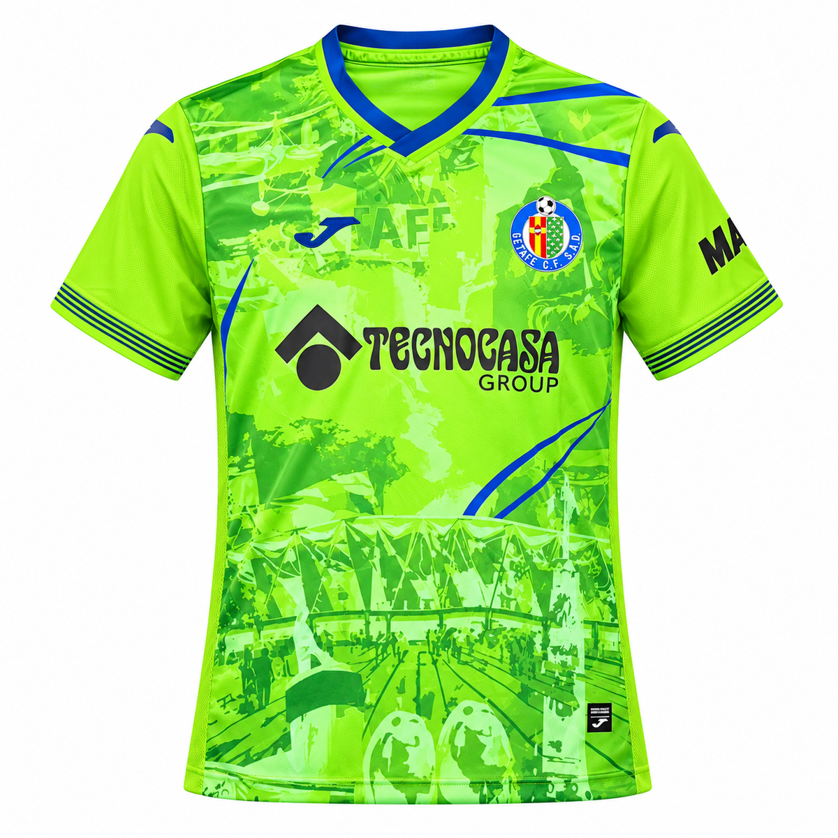 Camiseta Getafe 2026/27 - 2ª Equipación Edición Conference League — Frontal