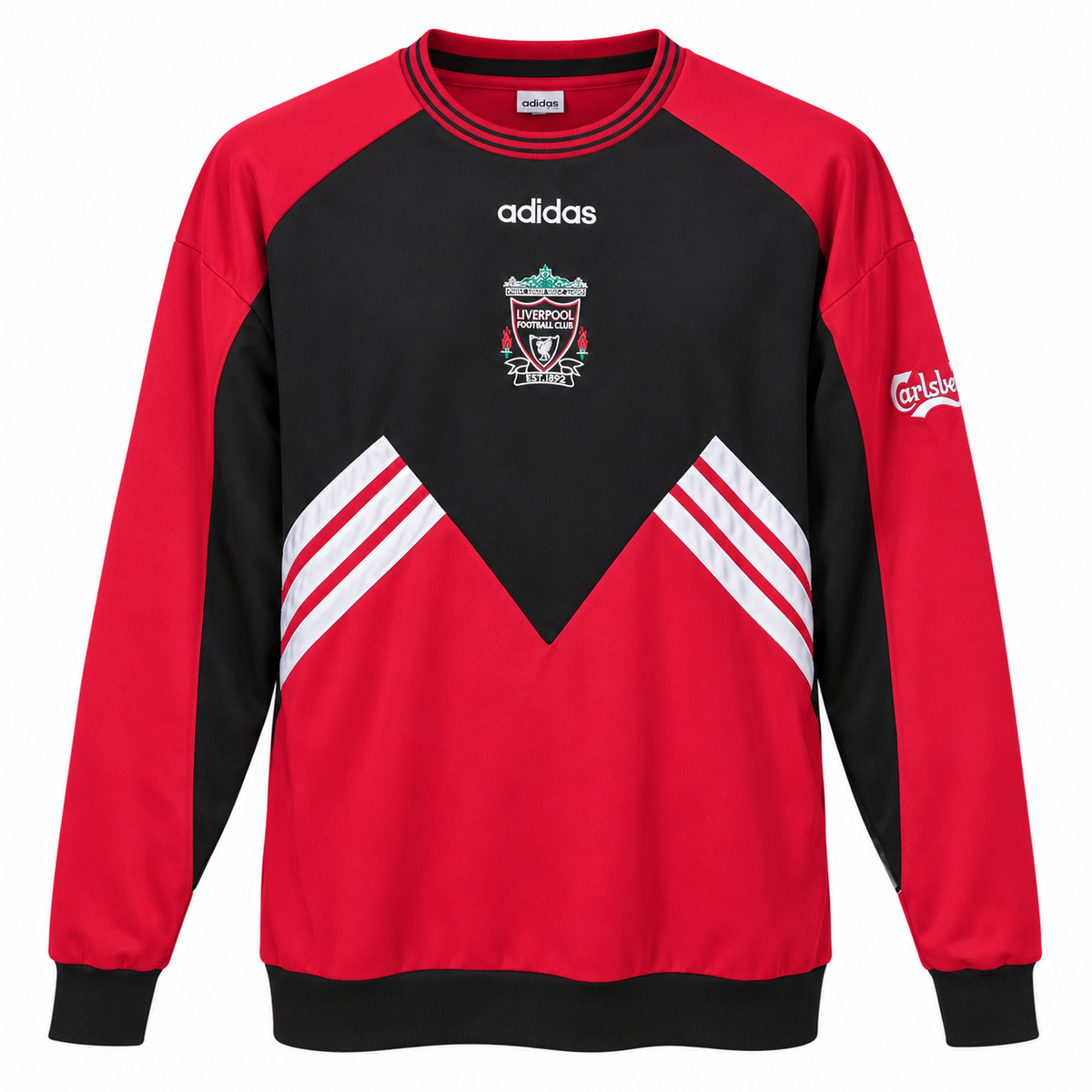 Sudadera de Entrenamiento Retro Liverpool — Frontal