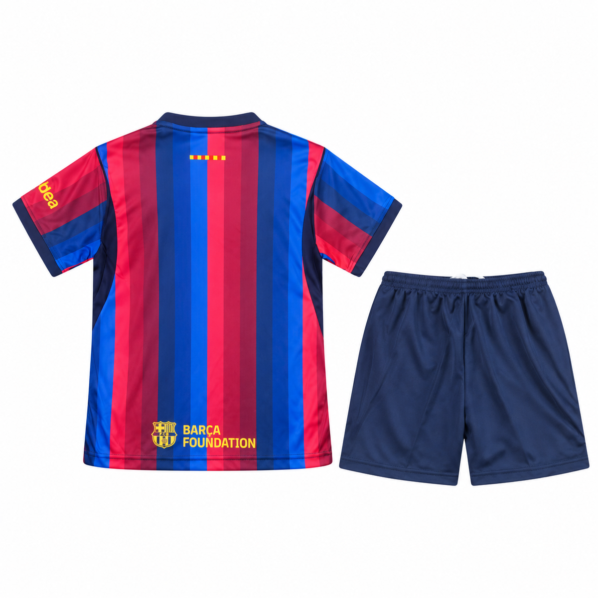 Conjunto Infantil FC Barcelona 2026/27 - 1ª Equipación Edición GOLF — Trasera