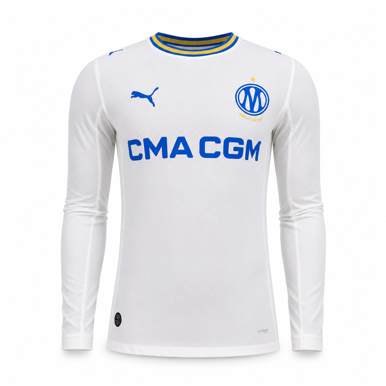 Camiseta Olympique de Marsella 2026/27 - 1ª Equipación Manga Larga