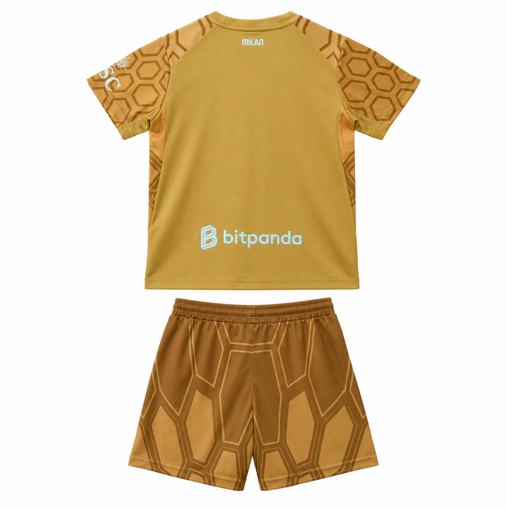 Conjunto Infantil Ac Milán 2026/27 - 1ª Equipación Portero