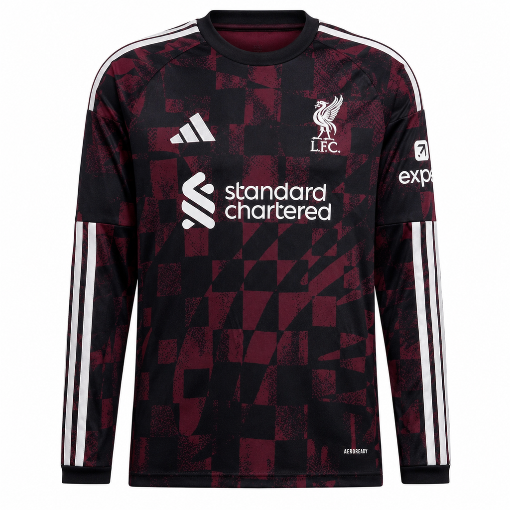 Camiseta Liverpool Fc 2026/27 - 3ª Equipación Manga Larga